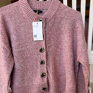 Quince , cotton, crop, soft sweater